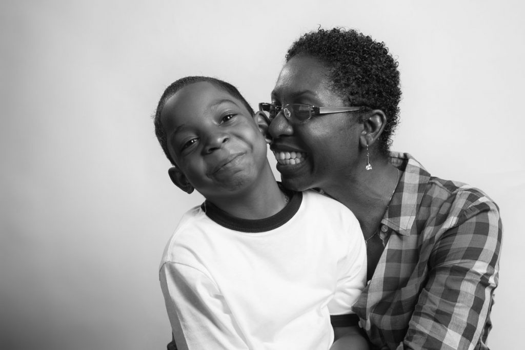 A mother and son for Flashes of Hope