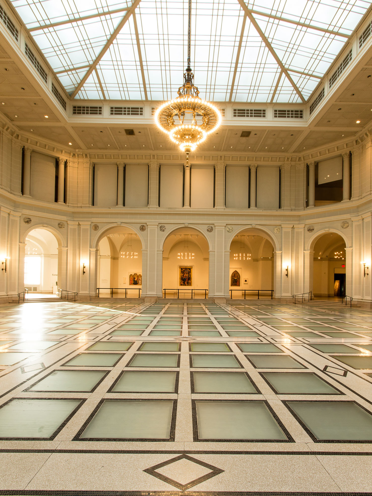 The Beaux-Arts Court of the Brooklyn Museum, designed by McKim, Mead and White.