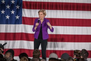 Massachusetts Senator and Democratic Presidential candidate Elizabeth Warren, Long Island City. Photographed for Alamy News.