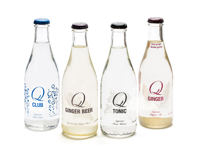 Group of 4 Q Drinks mixers